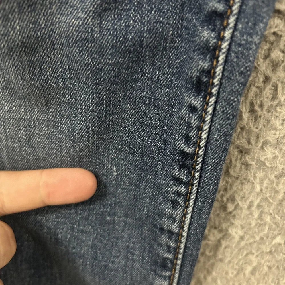 Abercrombie Fitch Jeans Mens 29x32 Blue Denim Straight Stretch Slim Fit Adult‎